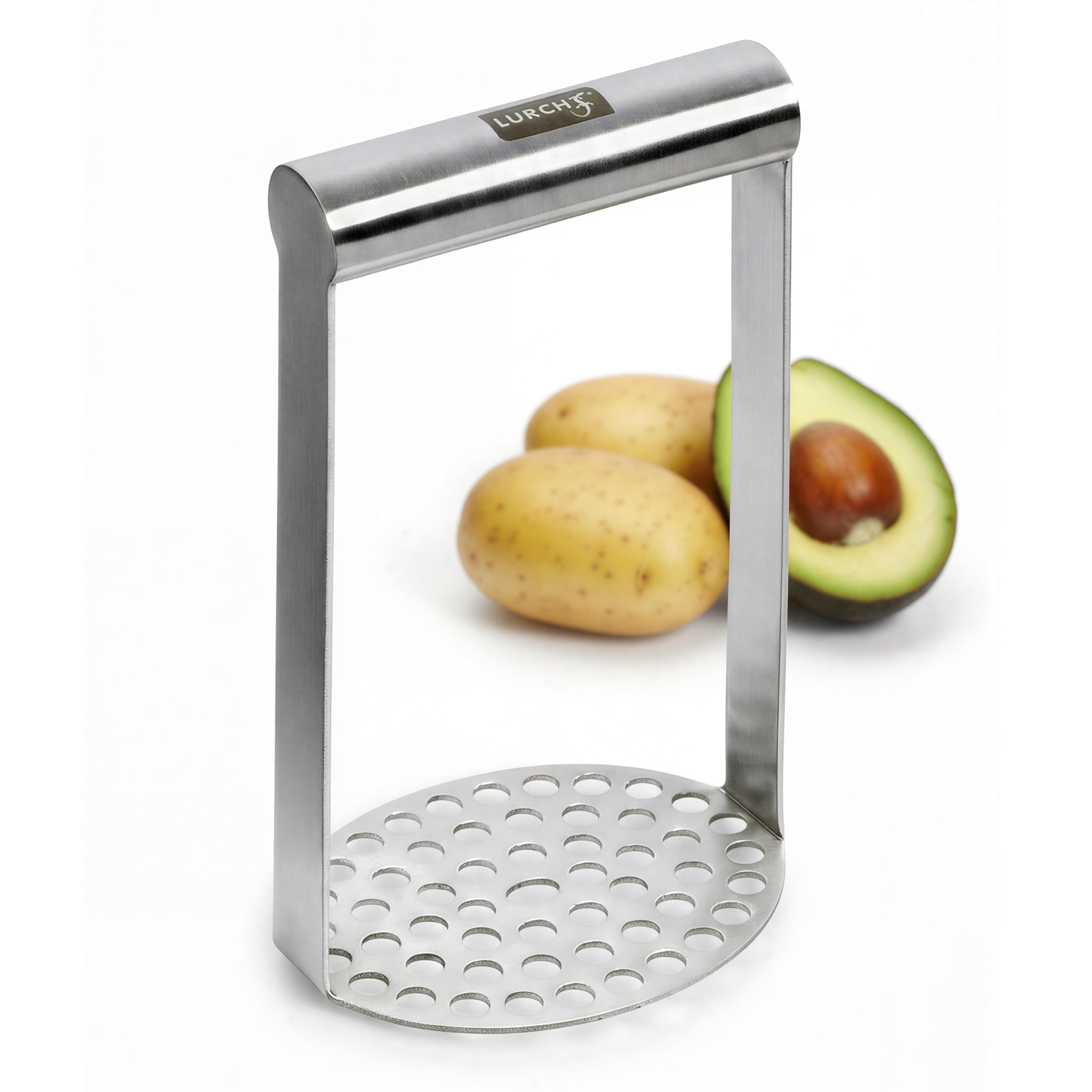 Lurch 1-Piece Potato Masher Stainless Steel