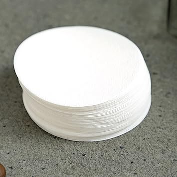 100Pcs Coffee Machine Round Powder Bowl Filter Paper Espresso Machine Portafilter Water Separation Supplies Not Decolorant Coffee Filter