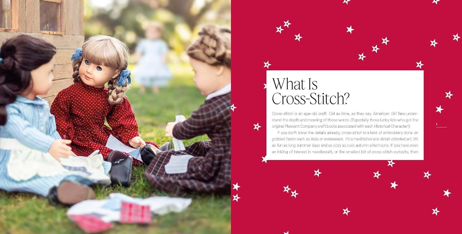 American Girl Cross-Stitch: Easy-to-Follow Patterns Inspired by the Dolls We Love