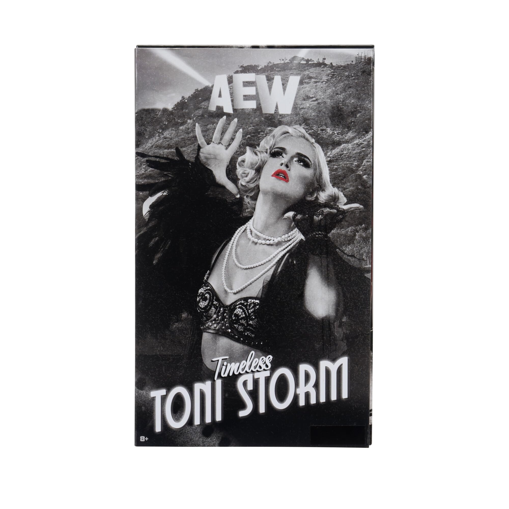 Amazon.com: AEW Timeless Toni Storm (Black & White) Ringside