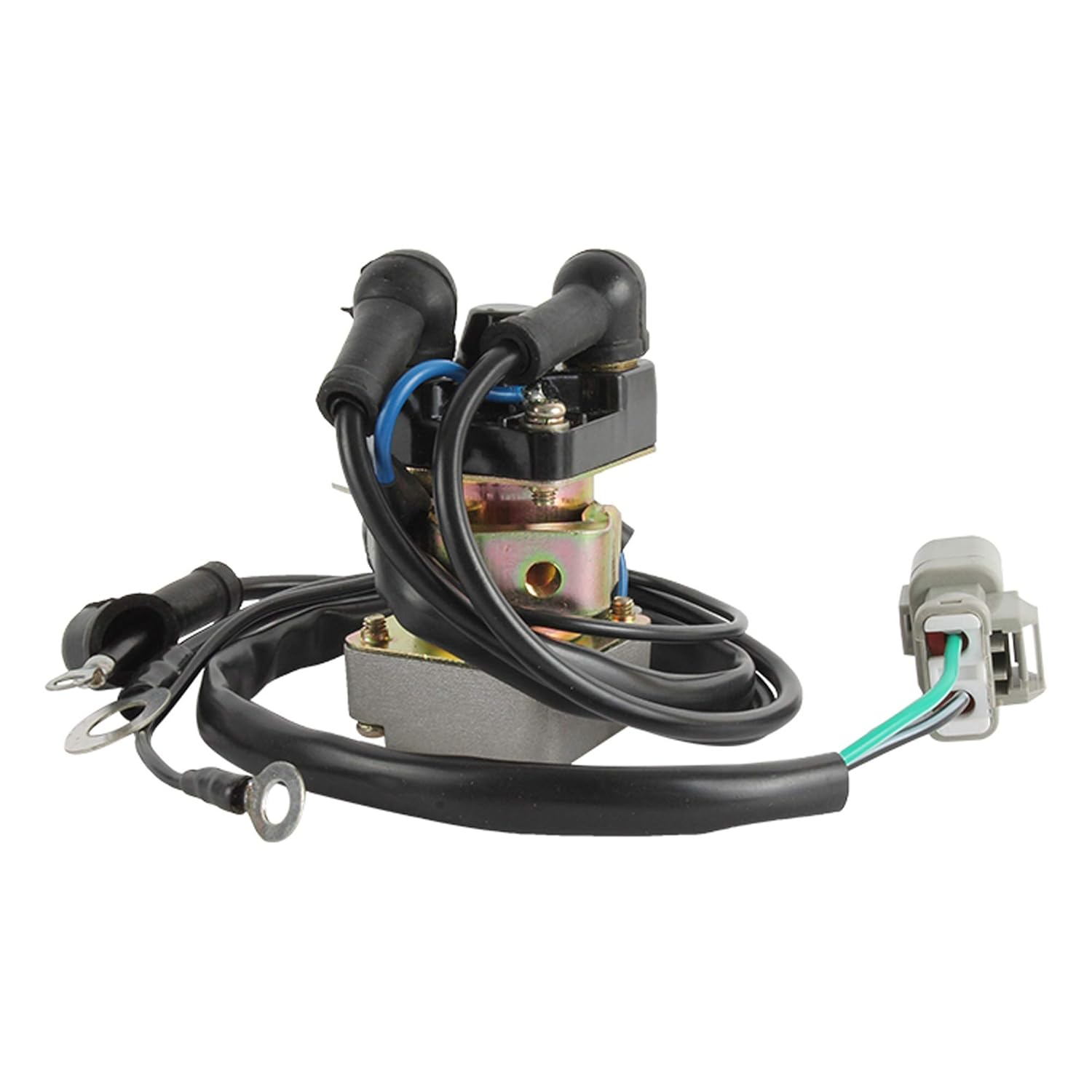 Total Power Parts 240-50018 Solenoid Control Relay Compatible with/Replacement for Nikko, Komatsu 0-25000-7510, 19869, 19969 24-Volt