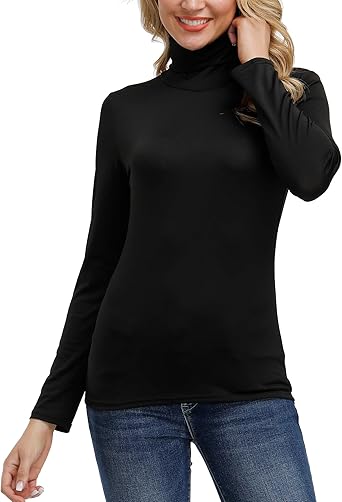 long black turtleneck