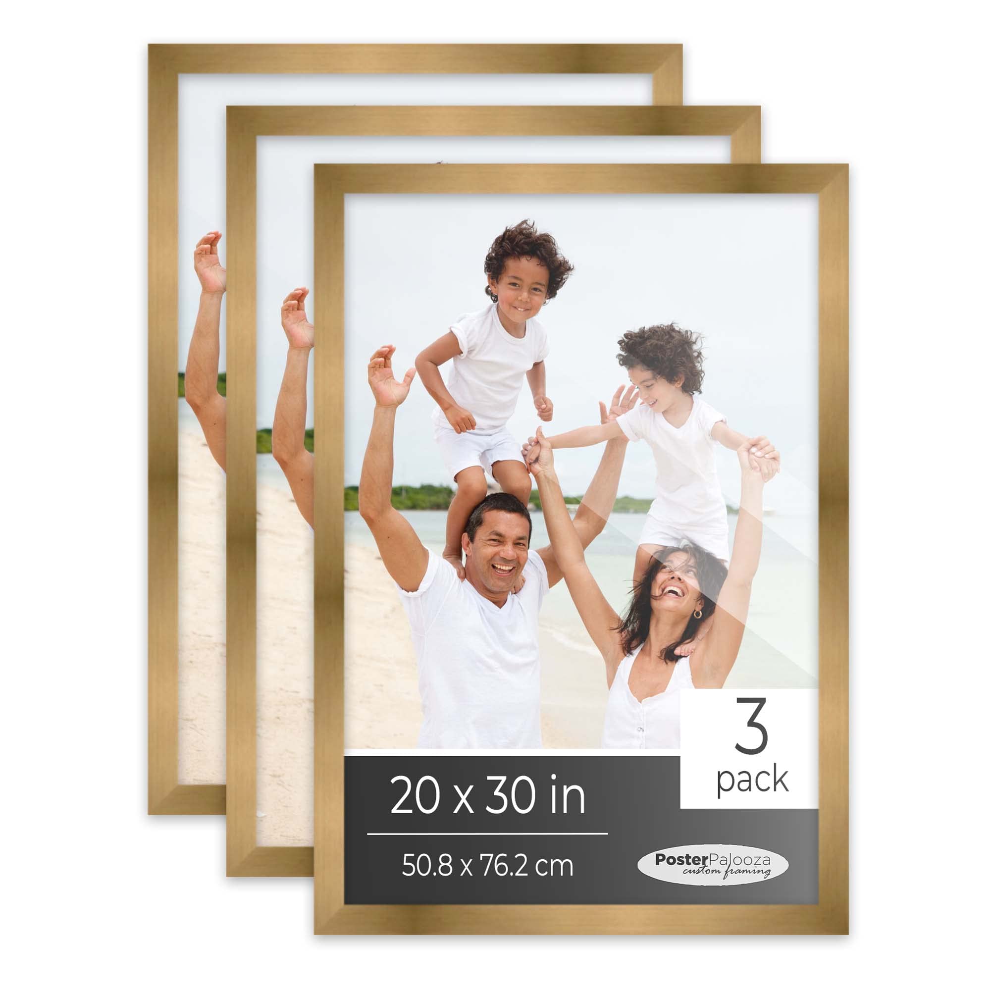 Amazon.com - Poster Palooza Pack of 3 Metallic Bronze 20x30
