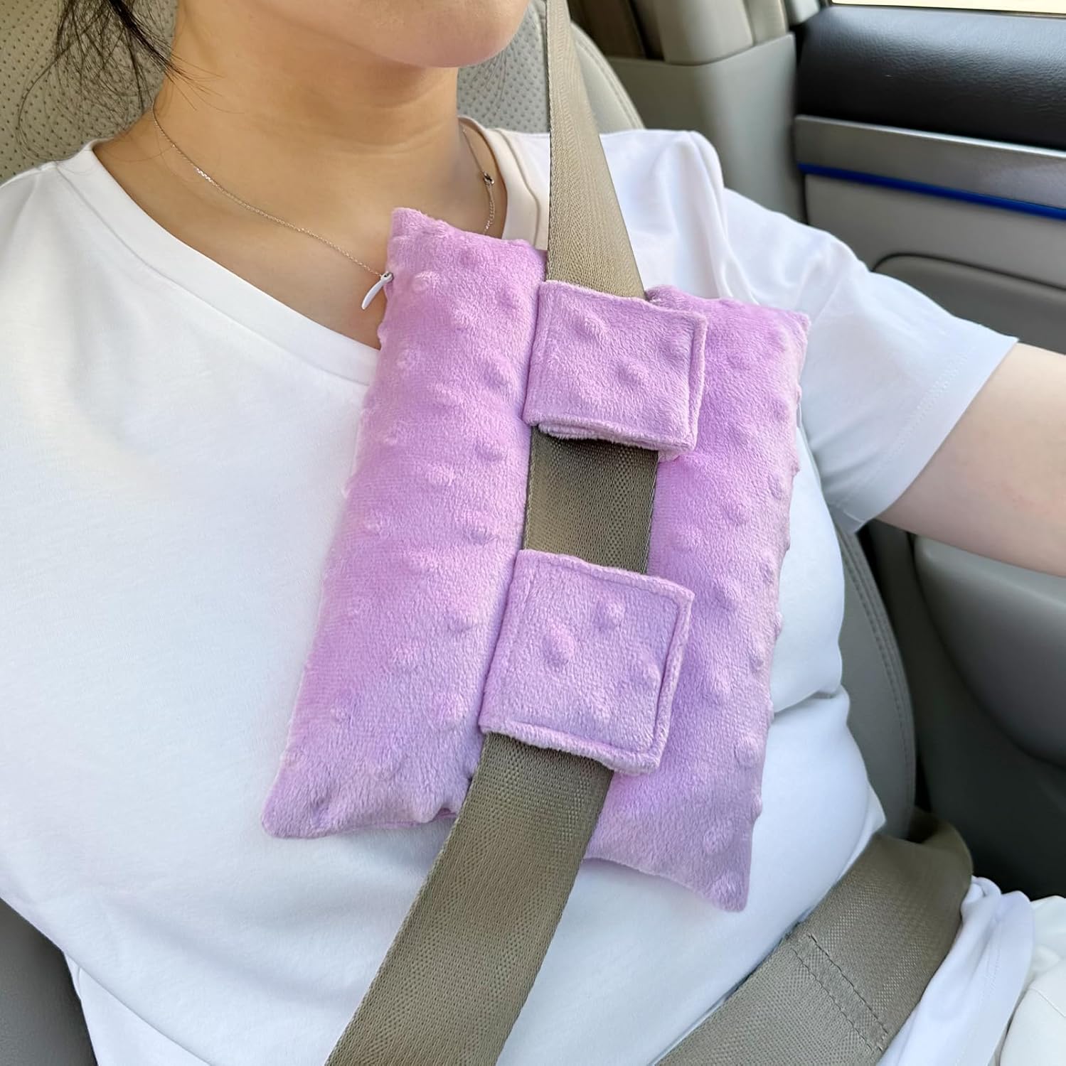 Little Post Surgery Seat Belt Heart Surgery Pillow for