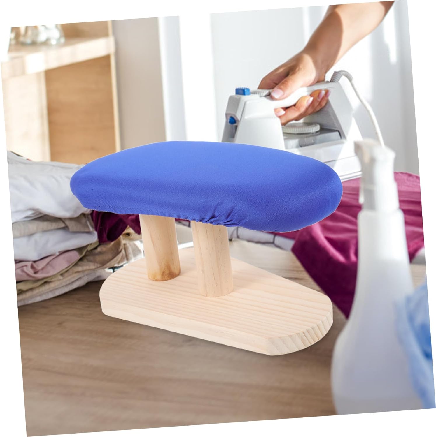 NUOBESTY Household Ironing Board Sleeve with High Temperature Resistant Cover Elastic Edge for Tight Fit Breathable Quick-Dry for Sleeves and Areas Practical Tabletop Ironing Tool for