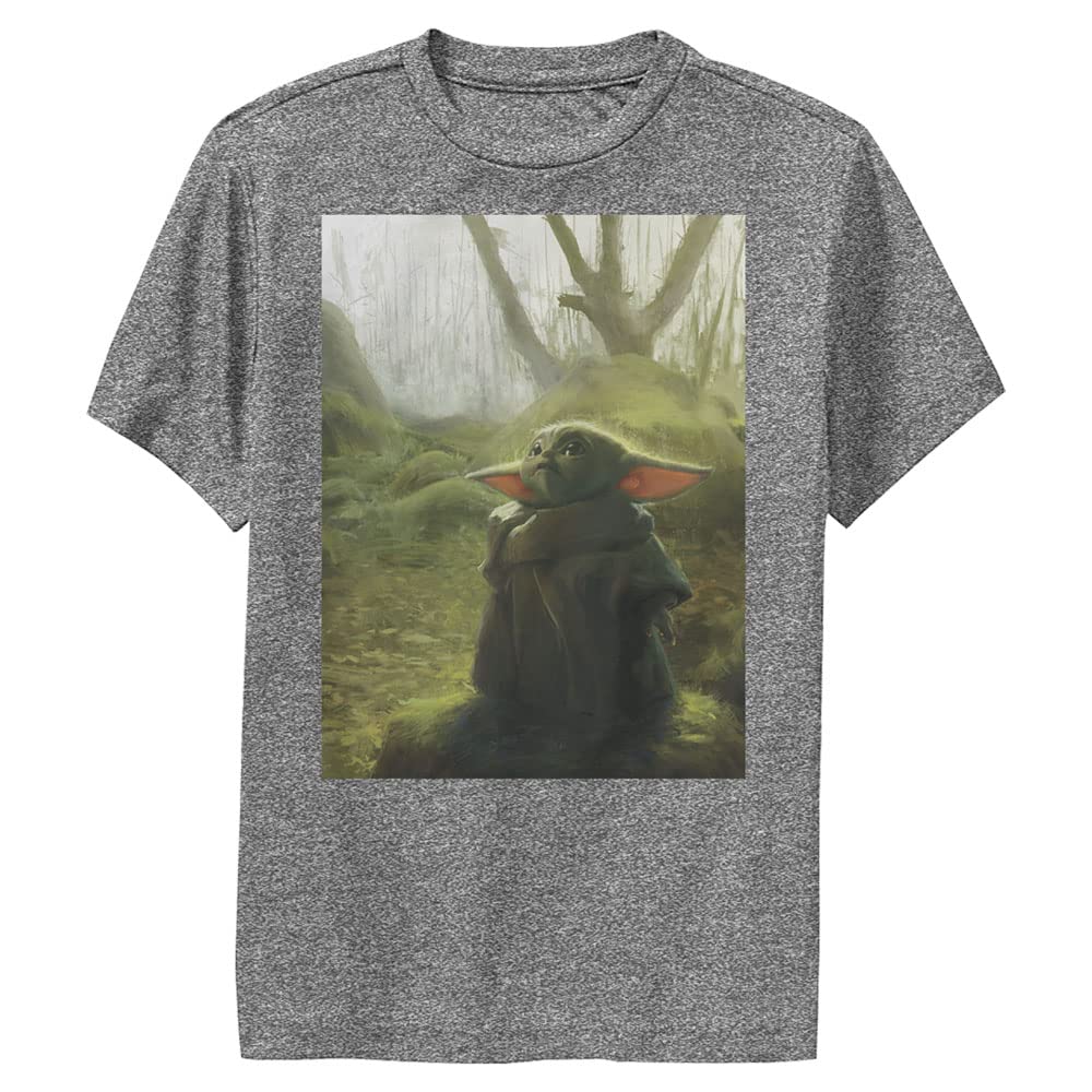 T-shirt Star Wars garçon Grogu en tissu résistant taille M anti-déformation - 2