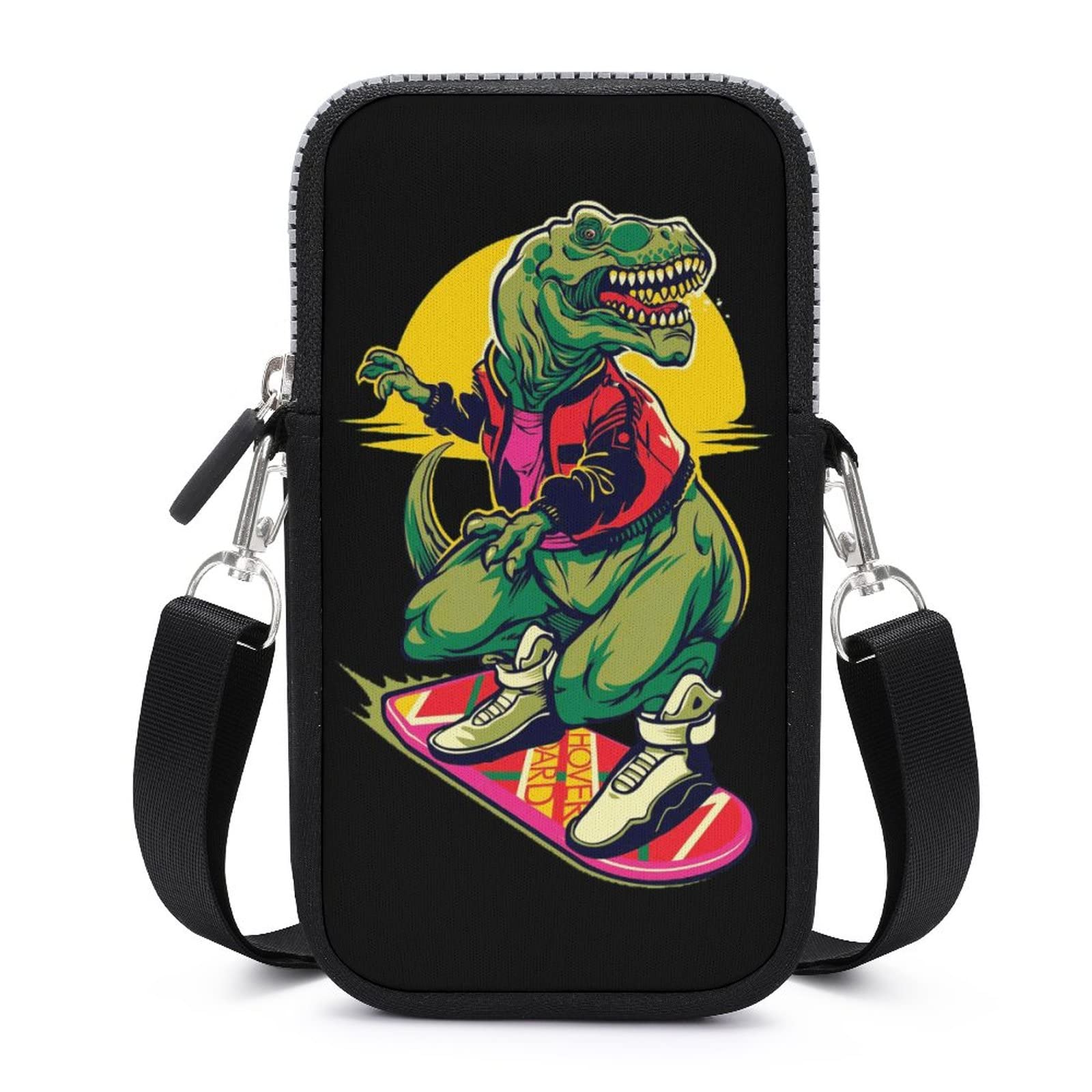 Amazon.co.jp: スマホポーチ ショルダーバッグ ティラノサウルス 恐竜  