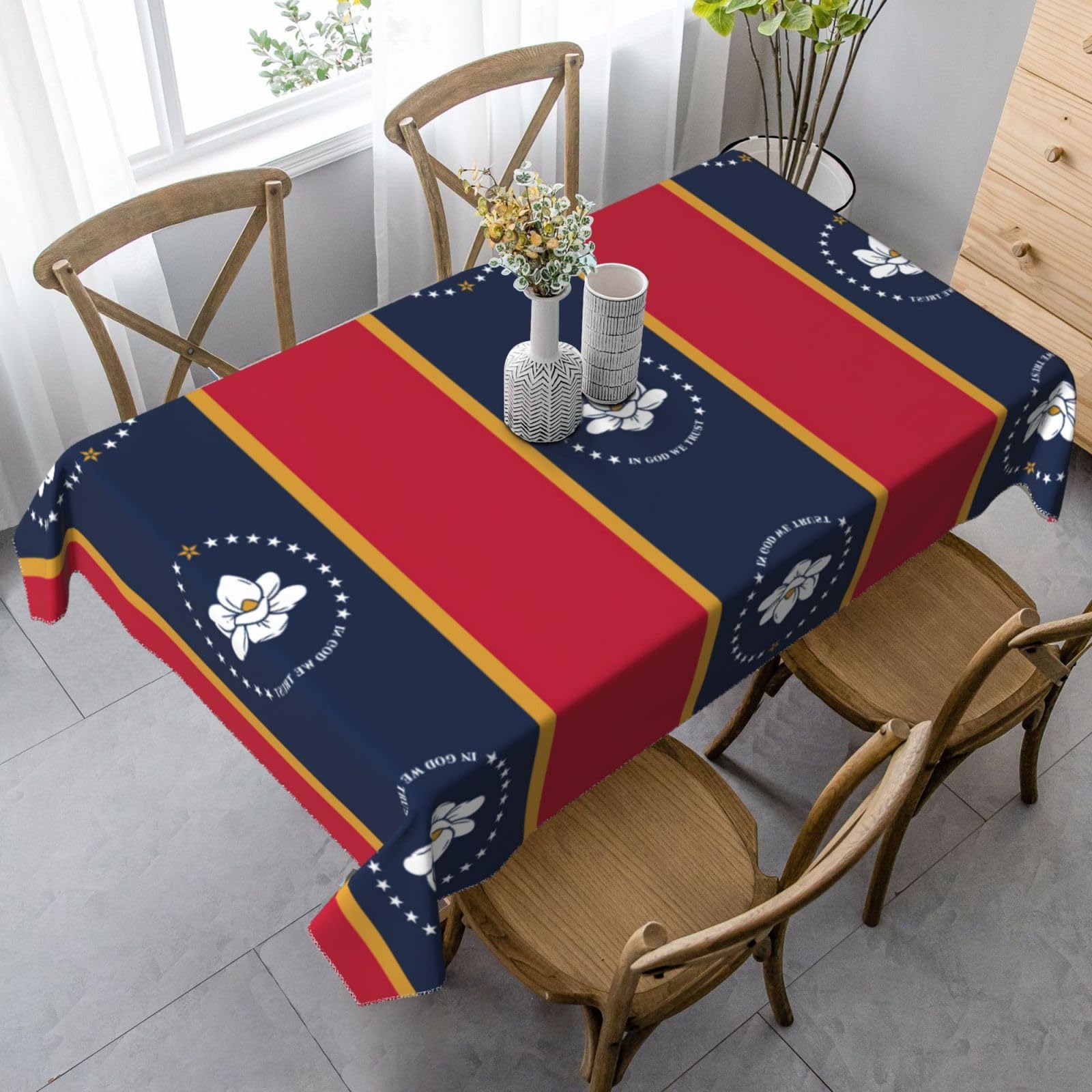 Nappe Mississippi 137X183cm facile d'entretien et haute résistance