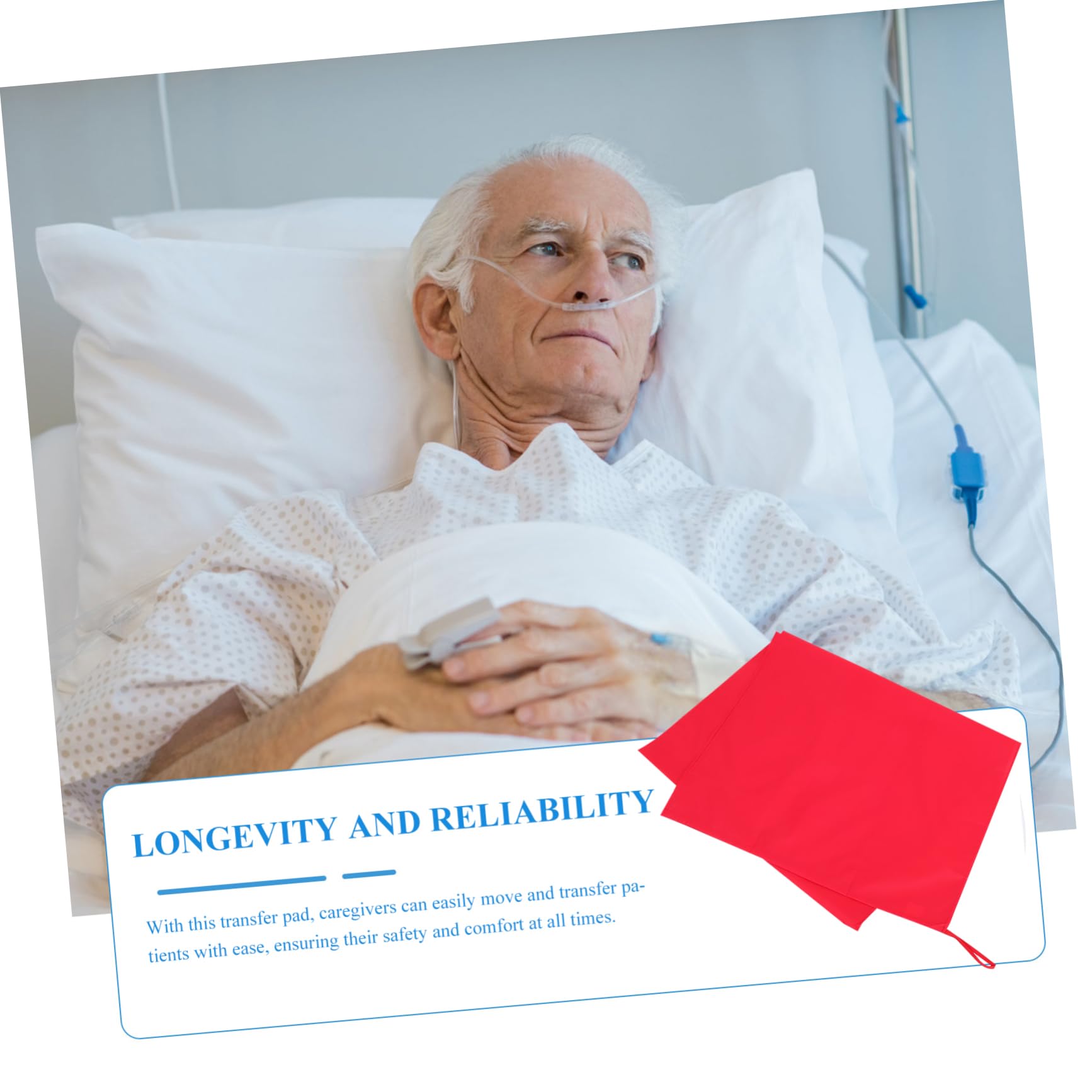 NOLITOY Positioning Bed Transferring Easy to Use Sliding Pad for Elderly Reusable Aid