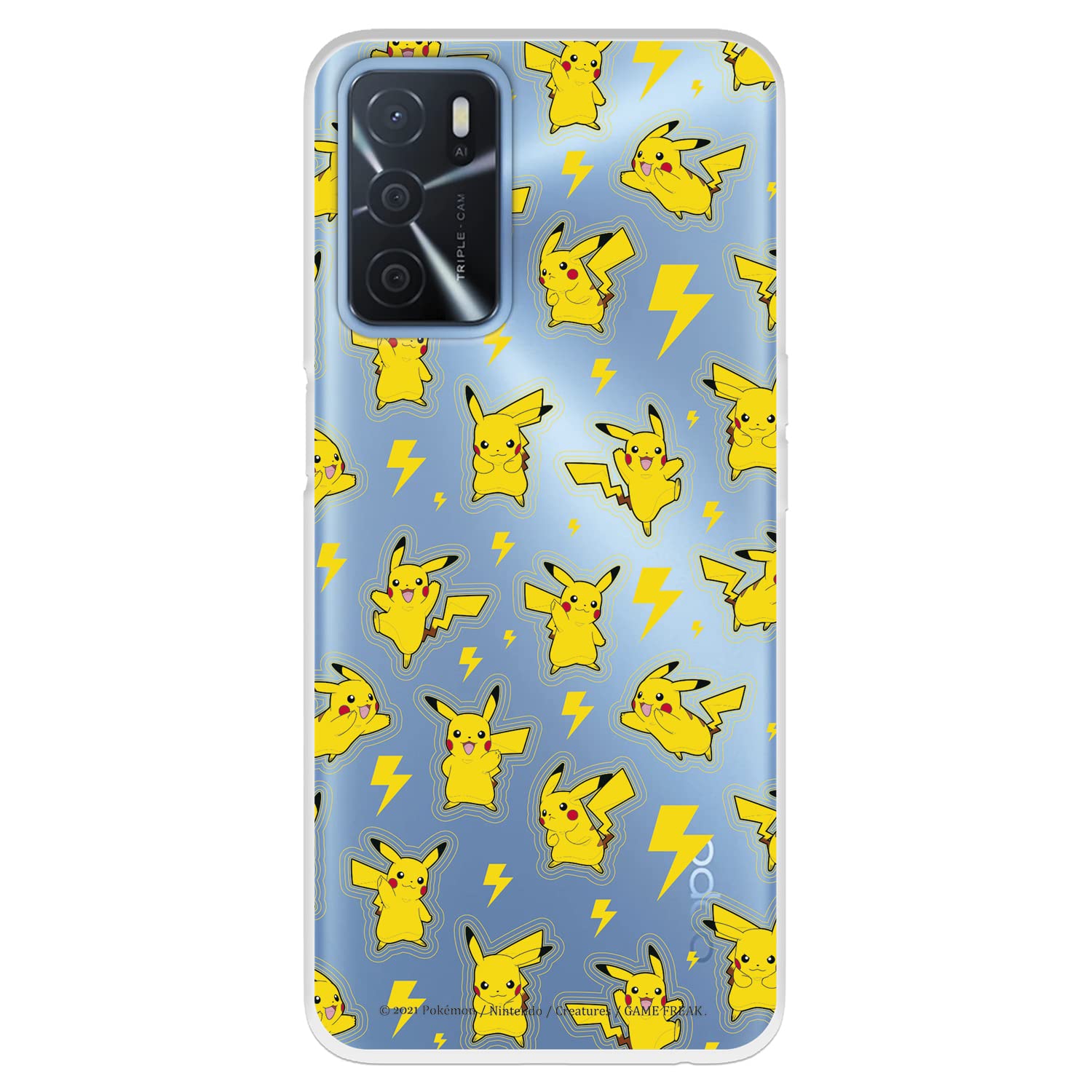 Custodia Per OPPO A16 / A16s / A54s Ufficiale Pokémon - Cover In Silicone Con Licenza Pokémon - Foto 3