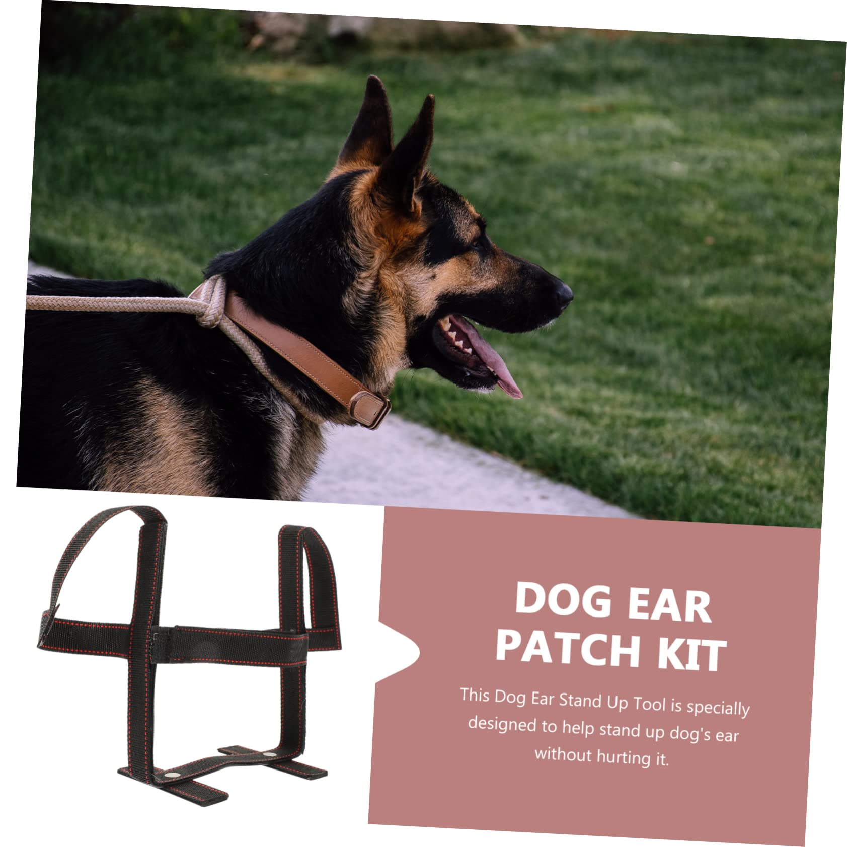 HANABASS 3juegos Soporte para Orejas De Perro Accesorio para Perros y Medianos Herramienta De Sujeción para Orejas De Cachorros y Cómodo