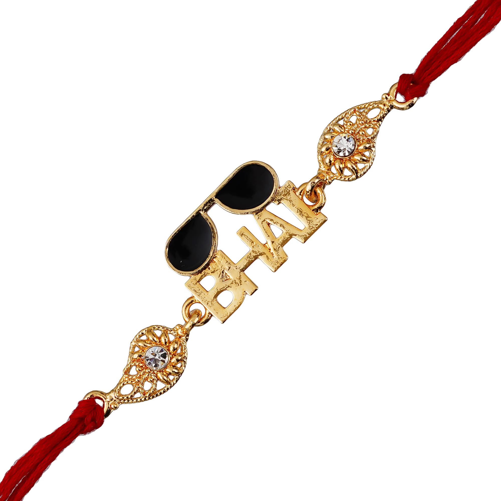 ecraftindia Krishna Playing Flute with Cow Religious Rakhi for Brother with Roli Chawal Pack | Raksha Bandhan Rakhi-picture-22