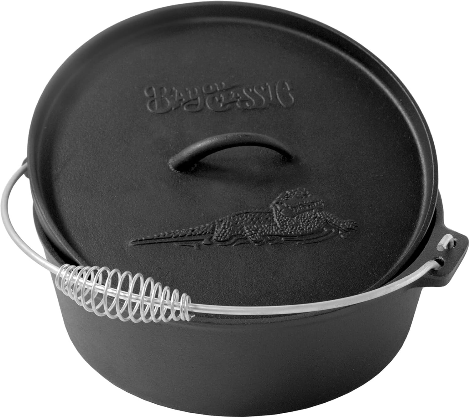 Bayou Classic PreSeasoned Cast Iron Dutch Oven Features