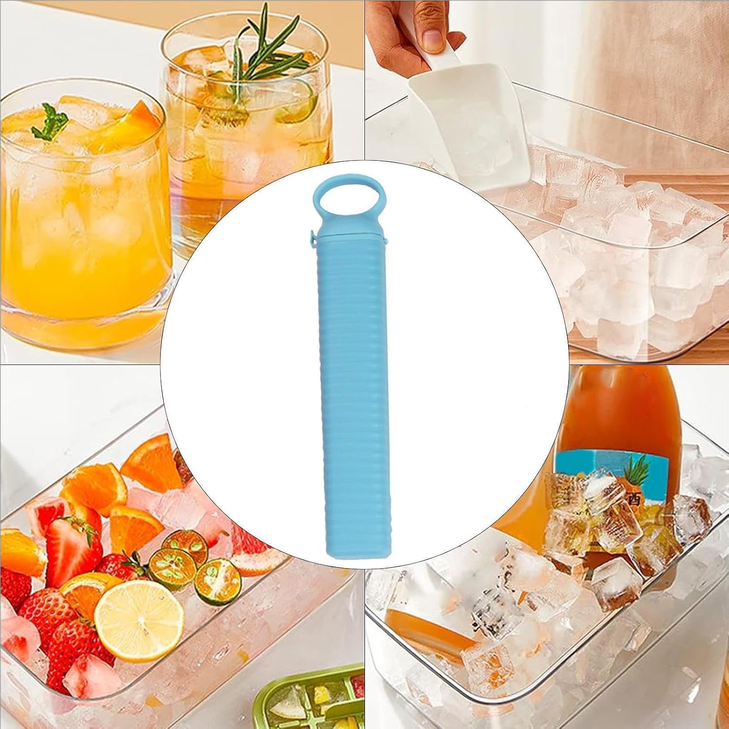 Ice Blocks Molds Portable Freezer Accessories Household Kitchen Gadget image 4