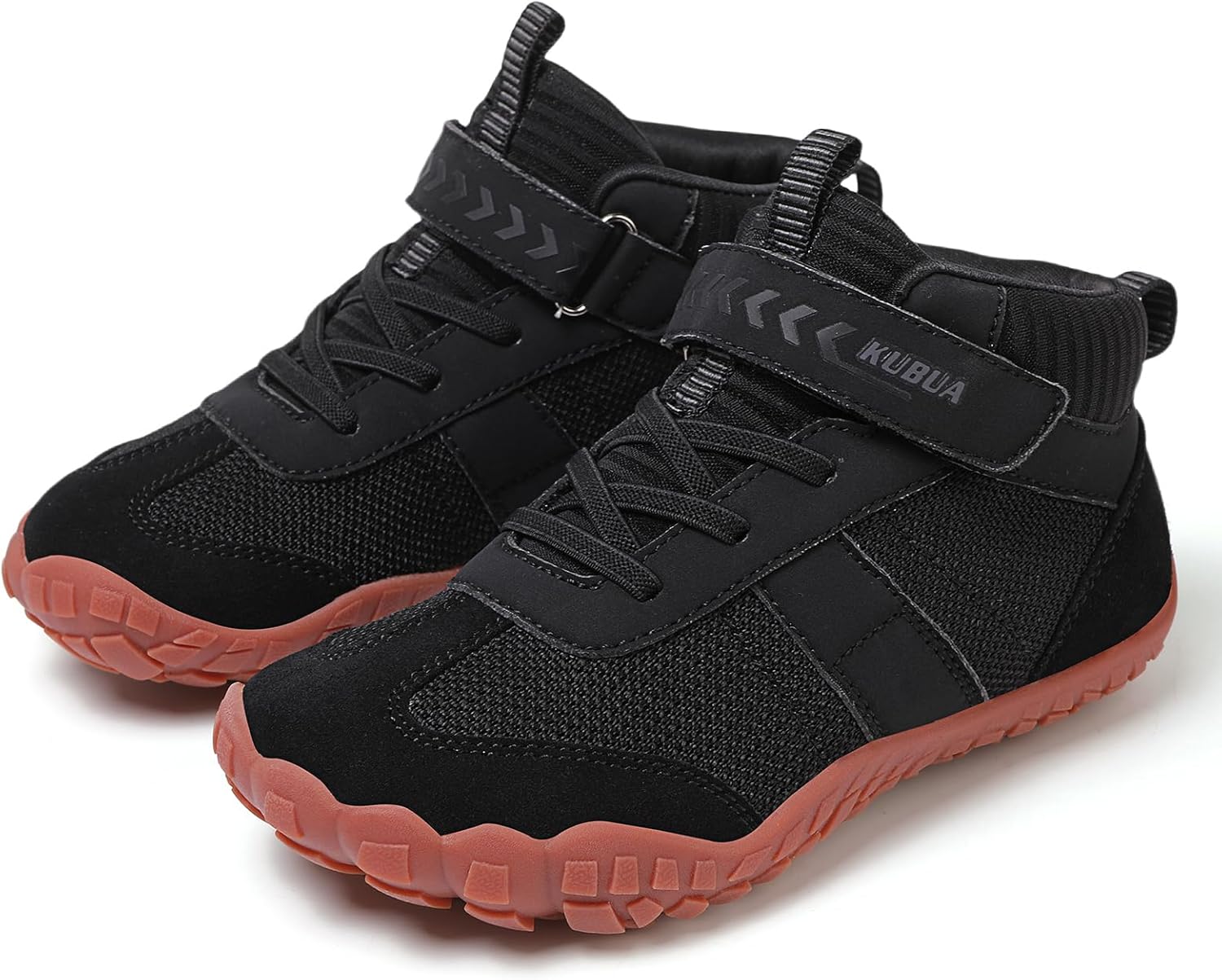 KUBUA Kids Barefoot Shoes Boys Girls High Top Minimalist Zero Drop Sneakers for Tennis Walking Hiking Athletic Little Big Kid - Image 8