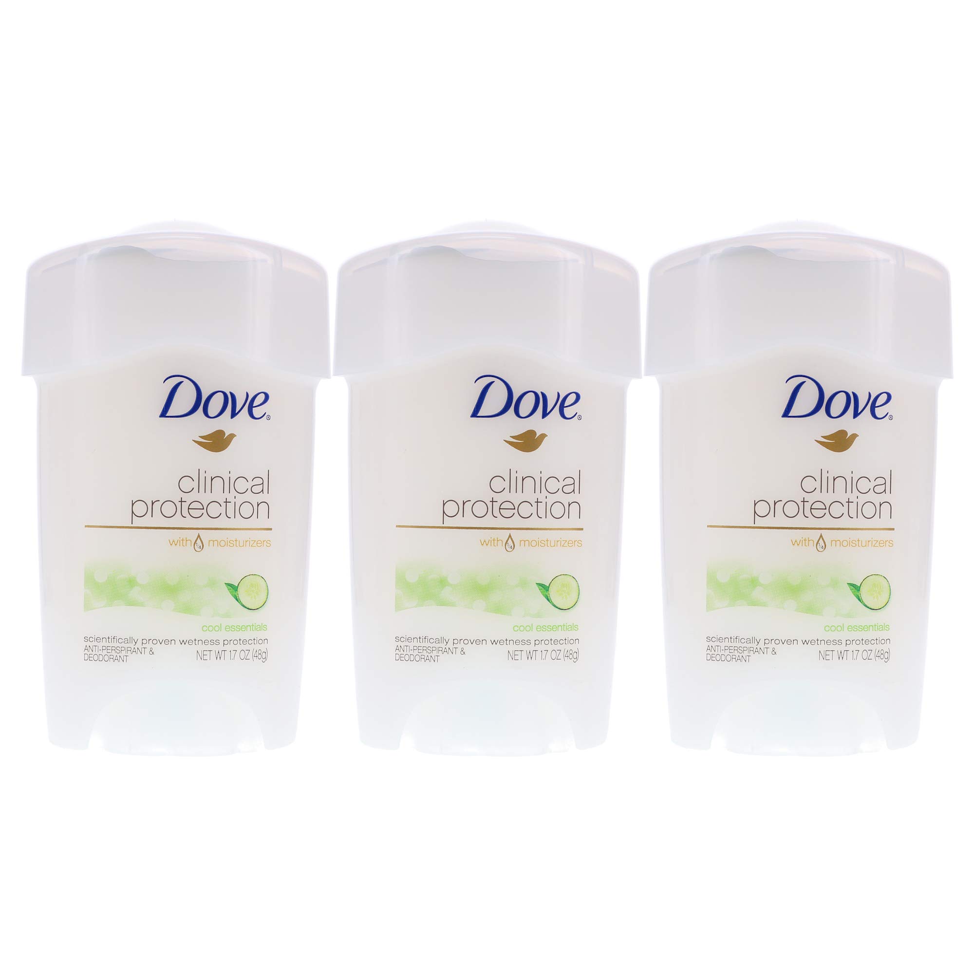 Dove Clinical Protection Cool Essentials Anti-Perspirant Deodorant, 1.7 Fl oz by Dove