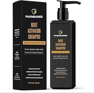 Root Activator Shampoo for Men: Hair Growth Shampoo for Thinning Hair, Hair Loss & Scalp Health