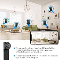 ZUNHAI Mini Kamera 4K HD Felbontással - Mobiltelefonos Élő Közvetítés, Mozgásérzékelés, Vezeték Nélküli Biztonsági Kamera Bel- és Kültéri  7