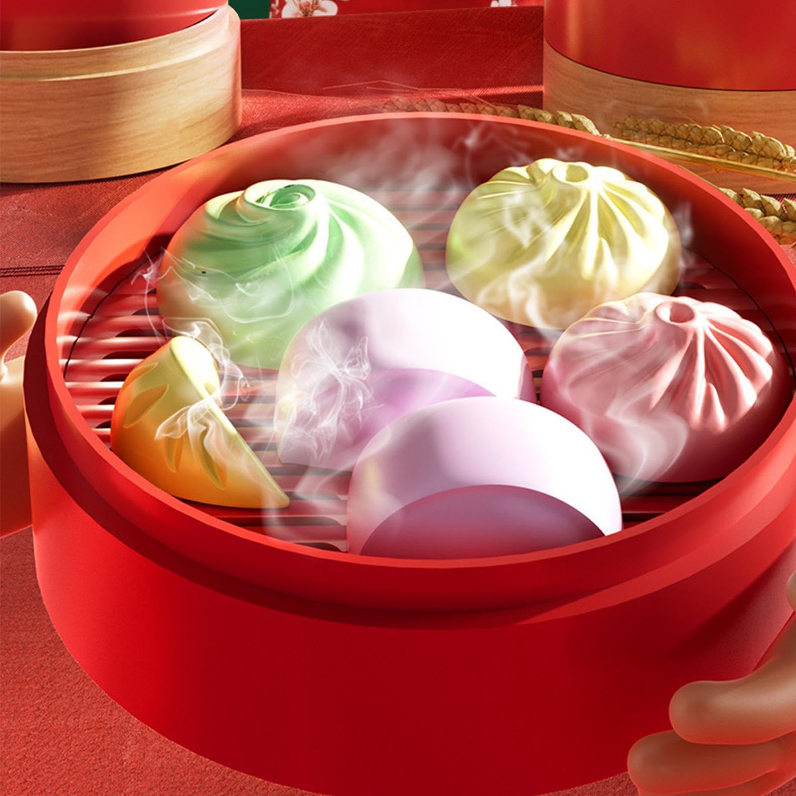 Coffret Pâte À Modeler Artisanat DIY Sur Le Thème De La Cuisine Chinoise