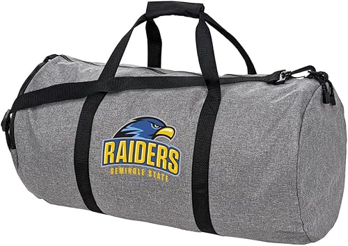 Miniatura 343 de Collegiate Primary Logo Collection Bolsa de lona ligera para deportes y gimnasio plegable para viajes, Bob Jones Bruins