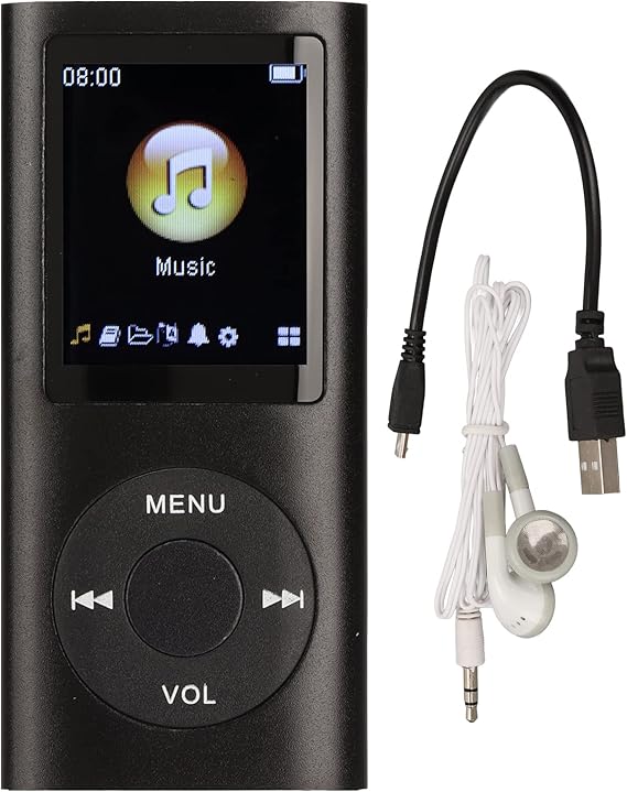 MP3 Player, Portable Lossless Sound Slim MP3 Music Player