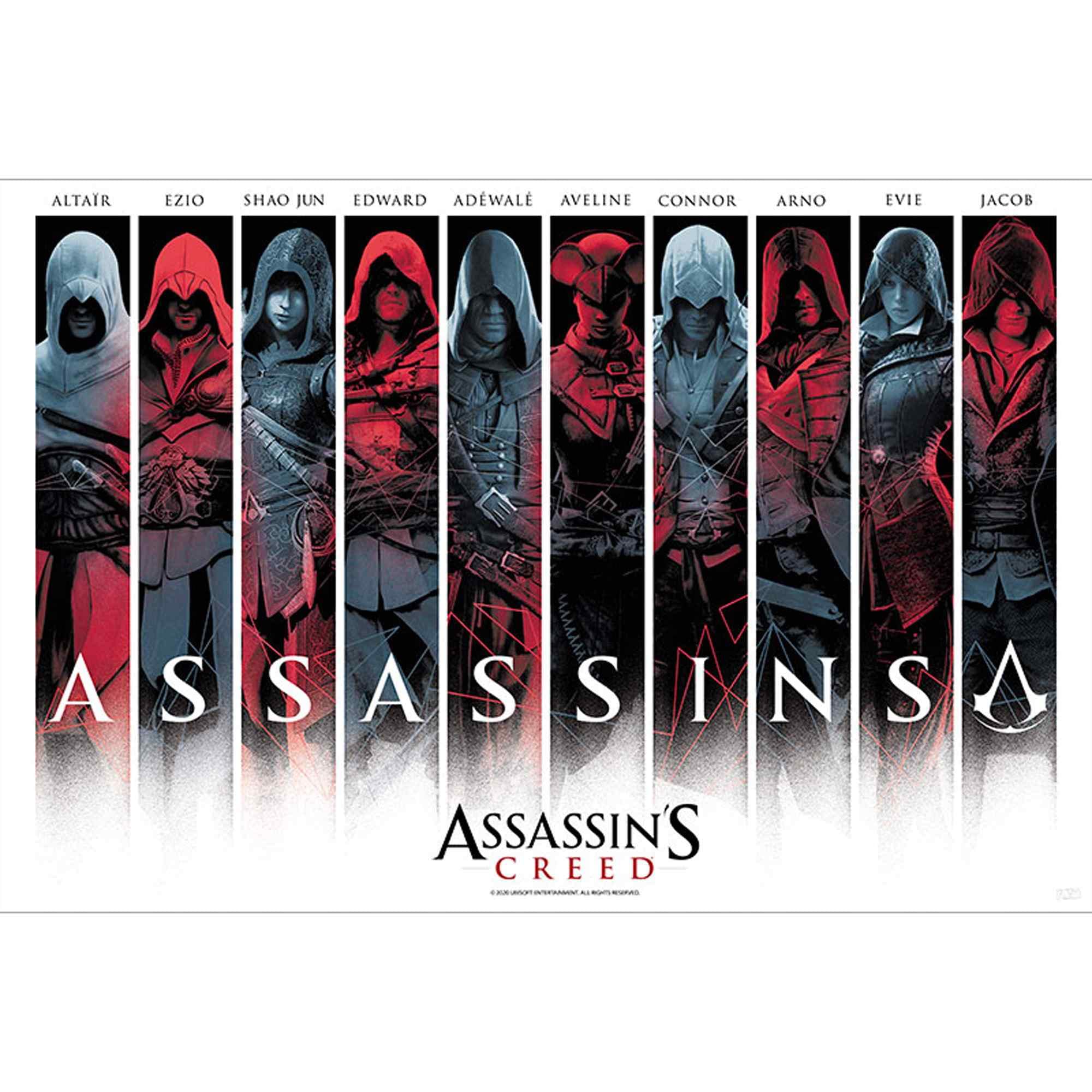 Abystyle Multi-Coloured Assassin's Creed Poster Assassin Maxi Poster