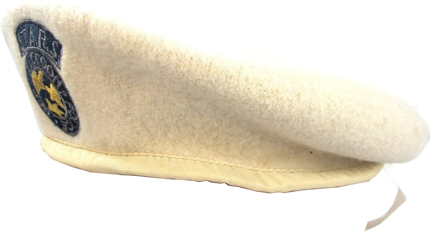 thecostumebase Resident Evil Cream Beret Stars Jill Valentine Beige