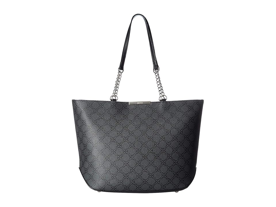 

Nine West Coralia Violetta Tote (Jet Black) Handbags