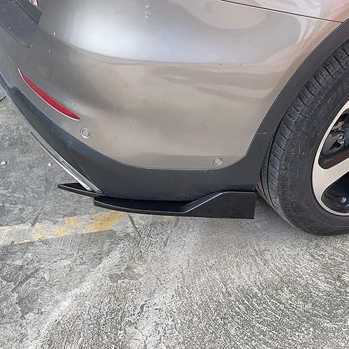 Miniatura 6 de idain Difusor universal para parachoques trasero, 2 unidades, divisor de canard, protector de parachoques delantero, kit de cuerpo de parachoques