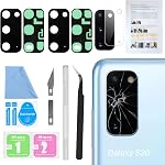 ASDAWN 2PCS for Galaxy S21 Ultra Back Rear Camera Lens Glass Replacement, Standard Lens Design, Super Integrated Coating, Compatible with Galaxy S21 Ultra All Carriers