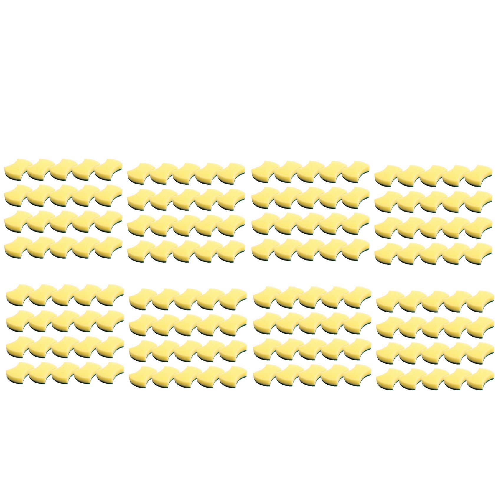 ISTOVO 160 PCS Esponja de Limpieza para Vajilla de Cocina, BañO, Lavado de Autos, Esponja