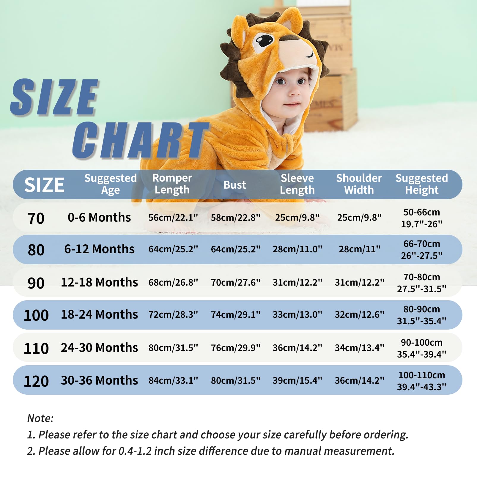 Pagliaccetto Neonato Invernale Costume Neonato, Flanella Unicorno Dinosauro Costume Neonata Sacco Nanna con Cappuccio Animale Tuta Neve Tutone Pile Bambino 0-36 Mesi