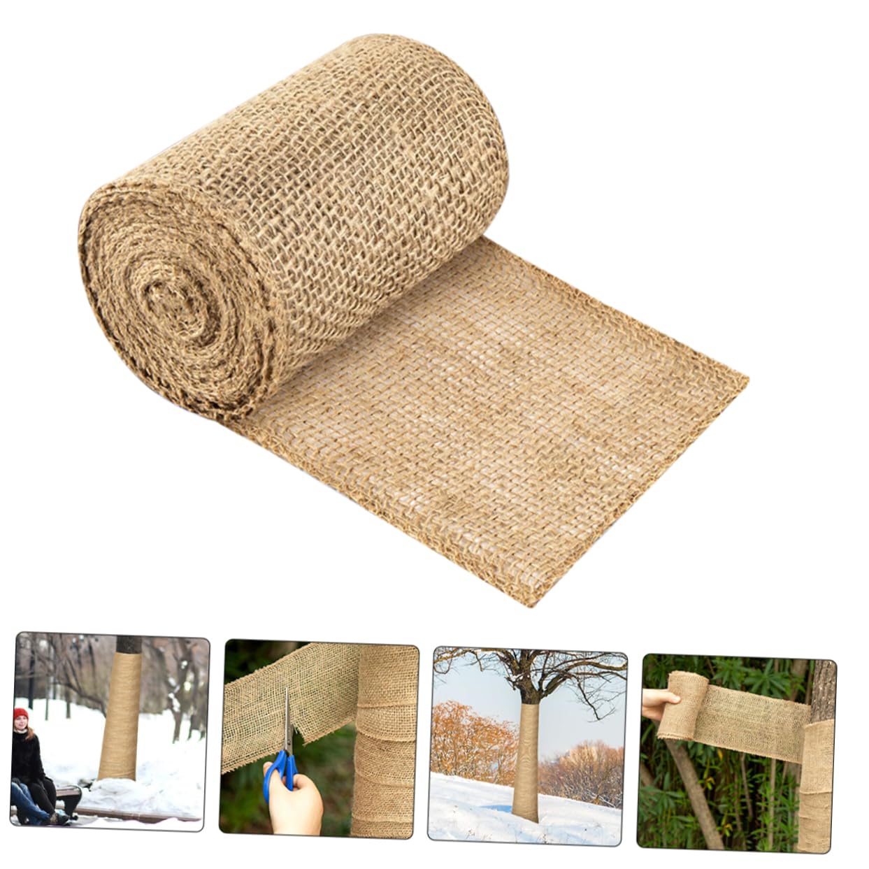 UPKOCH 5 di Pellicola Protettiva Antivento E Antigelo per Tronchi D'albero - Accessorio per Piante