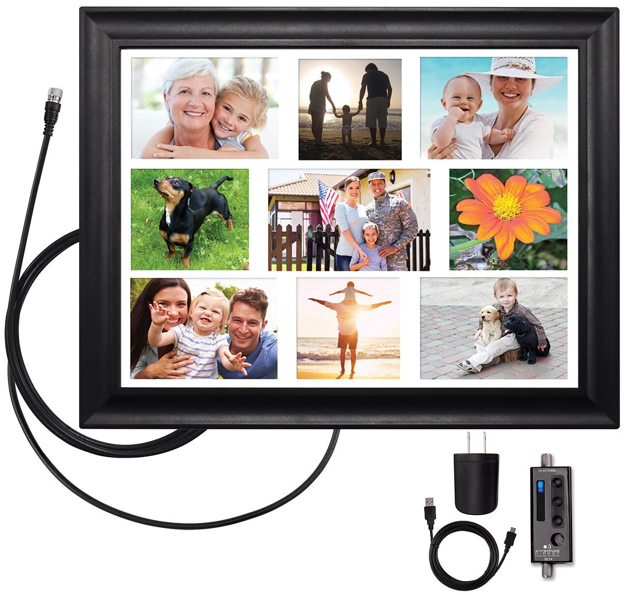 Amazon.com: Antennas Direct ClearStream View Wall Frame Amplified ...