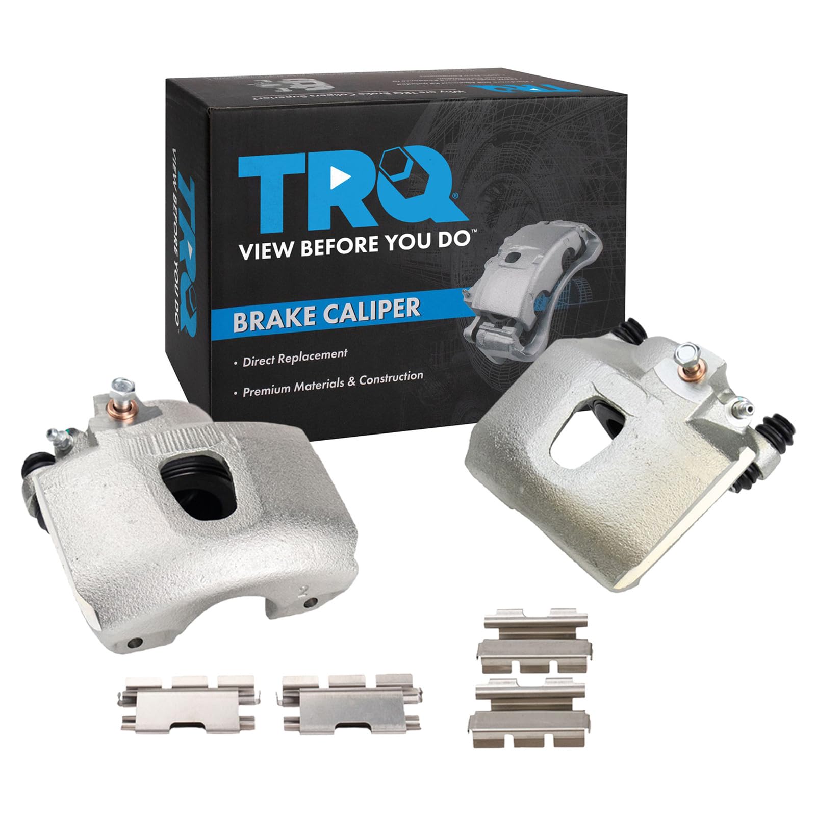 TRQ Front Brake Caliper Set CLA35401