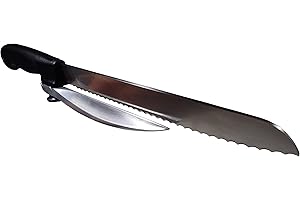 BaouRouge Precision Right-Handed Slicing Knife with Cutting Guide