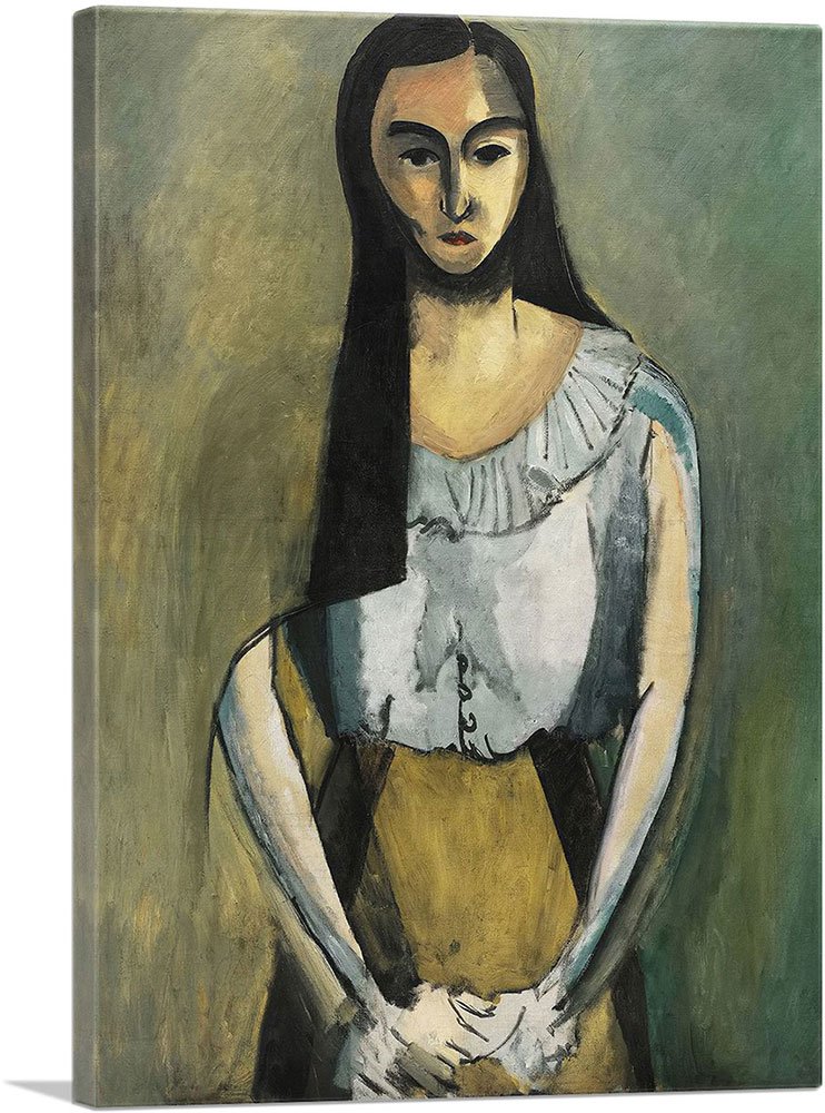 Amazon.com: ARTCANVAS The Italian Woman 1916 Canvas Art Print