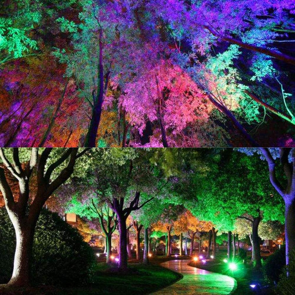 Ausla Luce Subacquea RGB 10W 12V IP65 Argento | RGB, impermeabile IP65, per piscine, yacht, stagni, fontane, guscio argento