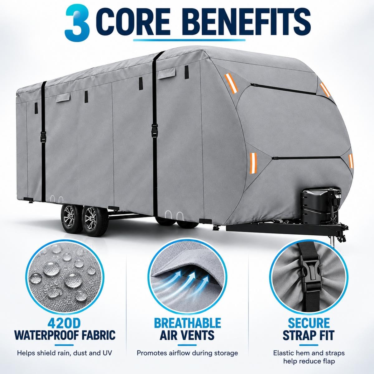 Bache Caravane pour Northwood Manufacturing Nash Camp 23CK