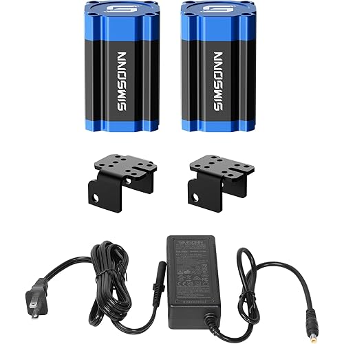 SIMSONN Plus X Pedals Sim Racing Pedals PC Racing Simulator Pedal Vibration Motor Module VAM Pro Haptic Reactor (VAM PRO 2 PCS PER SET)