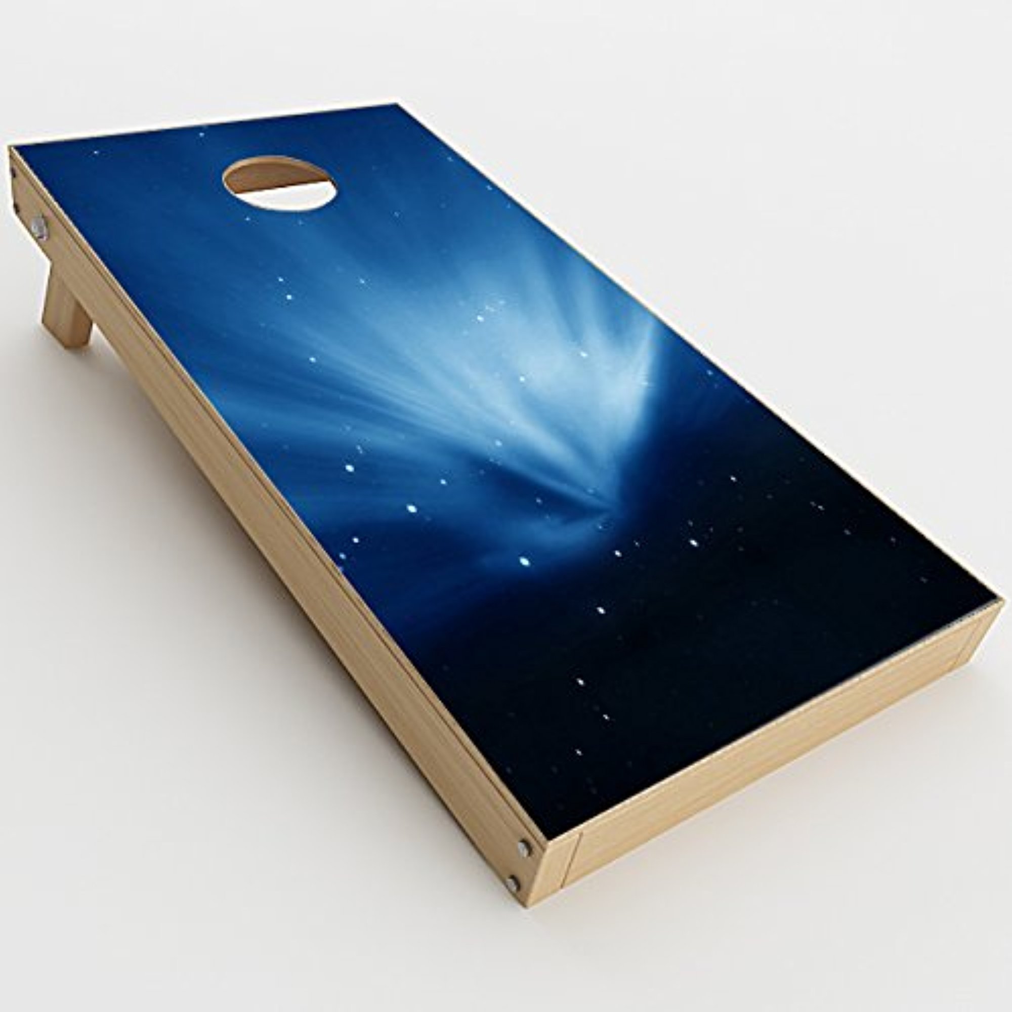 Skin Decal Vinyl Wrap for Cornhole Outdoor Game Bag Toss (2 x pcs. Skins only) / Space