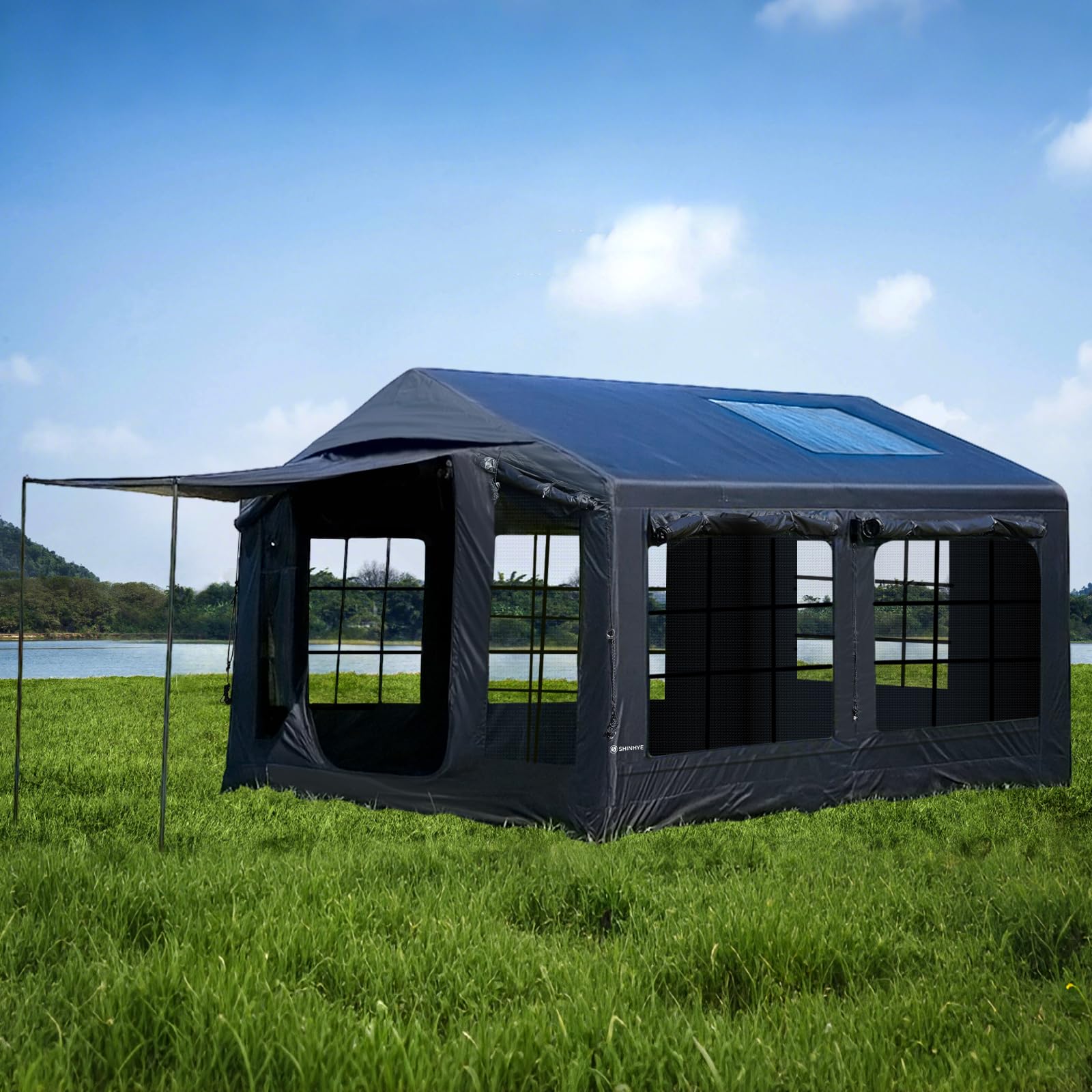 Amazon.co.jp: ShinHye エアーテント 大型 インフレータブルテント