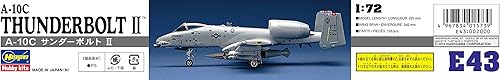 Miniatura 9 de Hasegawa Kit modelo Thunderbolt II a escala 1:72 A-10C