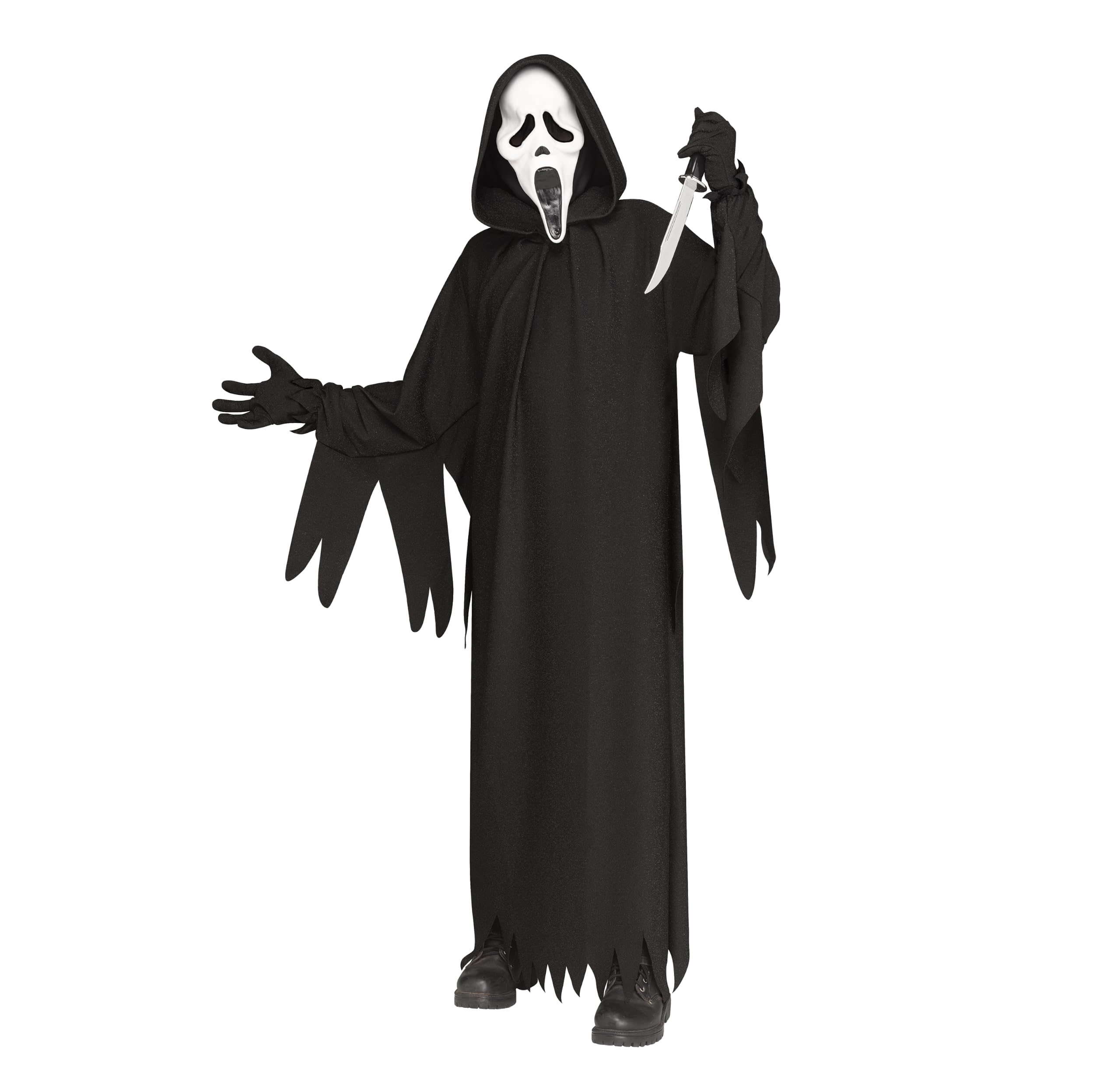 Fun World 30th Anniversary Ghost Face®Child Costume, Large, Black