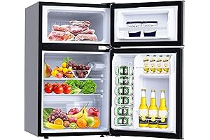 3.2 Cu.Ft Mini Fridge with Freezer: The Perfect Compact Cooling Solution