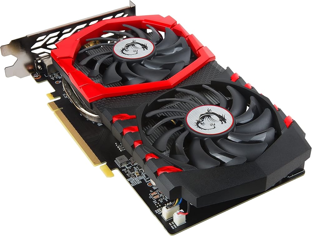 MSI GeForce GTX 1050 Ti Gaming graphics card with Twin Frozr VI cooling system thumbnail 4