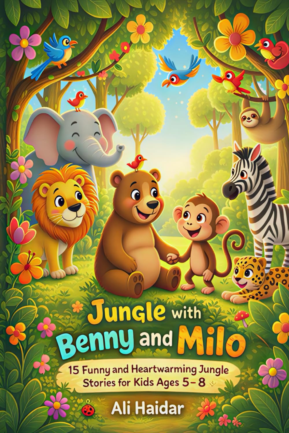 Jungle With Benny and Milo: 15 Funny and Heart-warming Jungle Stories for Kids Age 5-8 (Animal Bedtime Stories for Kids: Cute Tales for Nighttime.)