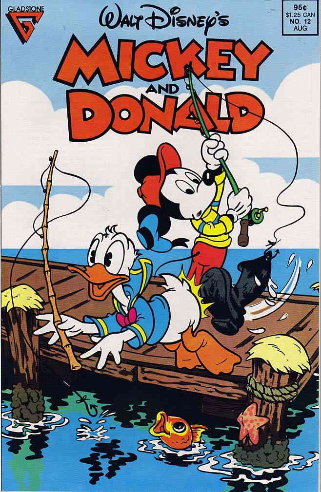 Amazon.com: Mickey and Donald (Walt Disney's) #12 VF