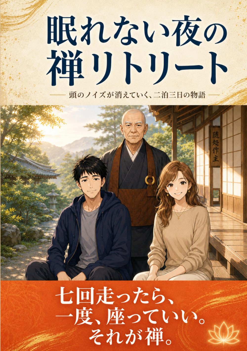 眠れない夜の「禅」リトリート: 頭のノイズが消えていく、二泊三日の物語