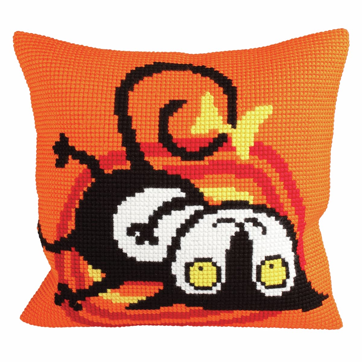 Coussin pour Point de Croix Collection d'Art Chat 40x40 cm